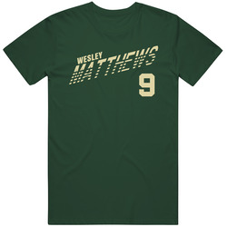 Wesley Matthews 9 Favorite Player Milwaukee Basketball Fan Vintage Forest Green Classic Unisex T Shirt Wesley Matthews 9 Favorite Player Milwaukee Basketball Fan Vintage Forest Green Classic Unisex T Shirt