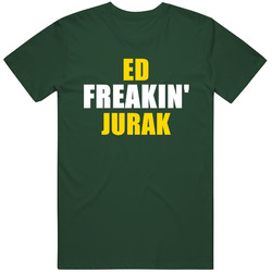 Ed Jurak Freakin Baseball Oakland Sports California Vintage Forest Green Classic Unisex T Shirt Ed Jurak Freakin Baseball Oakland Sports California Vintage Forest Green Classic Unisex T Shirt
