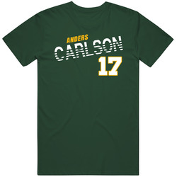 Anders Carlson 17 Favorite Player Football Fan Vintage Forest Green Classic Unisex T Shirt Anders Carlson 17 Favorite Player Football Fan Vintage Forest Green Classic Unisex T Shirt