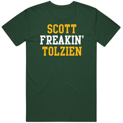 Scott Freakin' Tolzien Green Bay Football Player Cool Fan Vintage Forest Green Classic Unisex T Shirt Scott Freakin' Tolzien Green Bay Football Player Cool Fan Vintage Forest Green Classic Unisex T Shirt