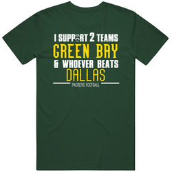 Support Green Bay And Whoever Beats Dallas Football Fan Team Rivals Vintage Forest Green Classic Unisex T Shirt Support Green Bay And Whoever Beats Dallas Football Fan Team Rivals Vintage Forest Green Classic Unisex T Shirt