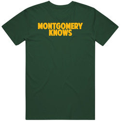 Ty Montgomery Knows Green Bay Football Player Sports Fan Vintage Forest Green Classic Unisex T Shirt Ty Montgomery Knows Green Bay Football Player Sports Fan Vintage Forest Green Classic Unisex T Shirt