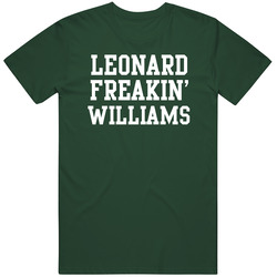 Leonard Freakin' Williams New York Ny Football Player Cool Fan Vintage Forest Green Classic Unisex T Shirt Leonard Freakin' Williams New York Ny Football Player Cool Fan Vintage Forest Green Classic Unisex T Shirt