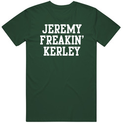 Jeremy Freakin' Kerley New York Ny Football Player Cool Fan Vintage Forest Green Classic Unisex T Shirt Jeremy Freakin' Kerley New York Ny Football Player Cool Fan Vintage Forest Green Classic Unisex T Shirt