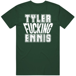 Tyler Ennis Fcking Minnesota Hockey Sports Athlete Fan Vintage Forest Green Classic Unisex T Shirt