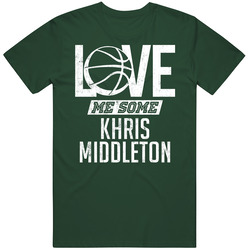 Love Me Some Khris Middleton Milwaukee Basketball Vintage Forest Green Classic Unisex T Shirt Love Me Some Khris Middleton Milwaukee Basketball Vintage Forest Green Classic Unisex T Shirt