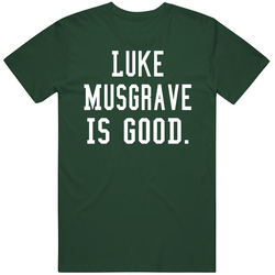 Luke Musgrave Is Good Vintage Forest Green Classic Unisex T Shirt Luke Musgrave Is Good Vintage Forest Green Classic Unisex T Shirt