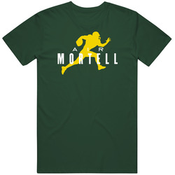 Air Peter Mortell Green Bay Football Player Fan Parody Vintage Forest Green Classic Unisex T Shirt