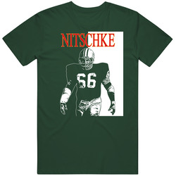 Ray Nitschke Football Legend Green Bay Retro Vintage Forest Green Classic Unisex T Shirt Ray Nitschke Football Legend Green Bay Retro Vintage Forest Green Classic Unisex T Shirt