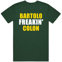 Bartolo Colon Freakin Baseball Oakland Sports California Vintage Forest Green Classic Unisex T Shirt Bartolo Colon Freakin Baseball Oakland Sports California Vintage Forest Green Classic Unisex T Shirt