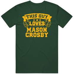 This Guy Loves Mason Crosby Green Bay Football Sports Athlete Vintage Forest Green Classic Unisex T Shirt This Guy Loves Mason Crosby Green Bay Football Sports Athlete Vintage Forest Green Classic Unisex T Shirt