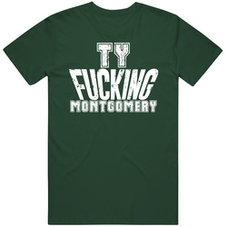 Fcking Ty Montgomery Green Bay Football Team Favorite Player Fan Vintage Forest Green Classic Unisex T Shirt Fcking Ty Montgomery Green Bay Football Team Favorite Player Fan Vintage Forest Green Classic Unisex T Shirt