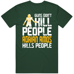 Guns Dont Kill Adrian Amos Kills People Green Bay Football Vintage Forest Green Classic Unisex T Shirt Guns Dont Kill Adrian Amos Kills People Green Bay Football Vintage Forest Green Classic Unisex T Shirt
