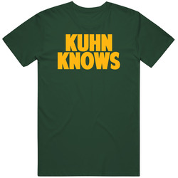 John Kuhn Knows Green Bay Football Player Sports Fan Vintage Forest Green Classic Unisex T Shirt John Kuhn Knows Green Bay Football Player Sports Fan Vintage Forest Green Classic Unisex T Shirt