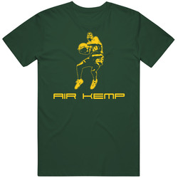 Shawn Kemp Air Kemp Basketball Vintage Forest Green Classic Unisex T Shirt