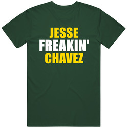 Jesse Chavez Freakin Baseball Oakland Sports California Vintage Forest Green Classic Unisex T Shirt Jesse Chavez Freakin Baseball Oakland Sports California Vintage Forest Green Classic Unisex T Shirt