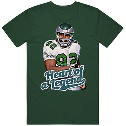 Reggie White Philadelphia Football Heart Of A Legend Vintage Forest Green Classic Unisex T Shirt Reggie White Philadelphia Football Heart Of A Legend Vintage Forest Green Classic Unisex T Shirt