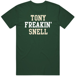Tony Freakin Snell Milwaukee Basketball Player Sports Fan Vintage Forest Green Classic Unisex T Shirt