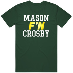 Mason F'n Crosby Green Bay Football Funny Player Vintage Forest Green Classic Unisex T Shirt Mason F'n Crosby Green Bay Football Funny Player Vintage Forest Green Classic Unisex T Shirt