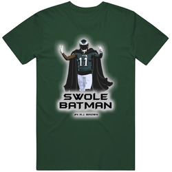 Aj Brown 11 Swole Batman Green Vintage Forest Green Classic Unisex T Shirt Aj Brown 11 Swole Batman Green Vintage Forest Green Classic Unisex T Shirt