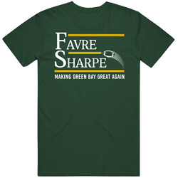 Brett Favre Sterling Sharpe For President Green Bay Football Duo Fan Vintage Forest Green Classic Unisex T Shirt Brett Favre Sterling Sharpe For President Green Bay Football Duo Fan Vintage Forest Green Classic Unisex T Shirt