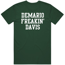 Demario Freakin' Davis New York Ny Football Player Cool Fan Vintage Forest Green Classic Unisex T Shirt Demario Freakin' Davis New York Ny Football Player Cool Fan Vintage Forest Green Classic Unisex T Shirt