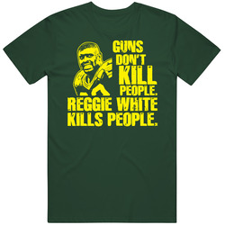 Reggie White Green Bay Packers Vintage Forest Green Classic Unisex T Shirt Reggie White Green Bay Packers Vintage Forest Green Classic Unisex T Shirt
