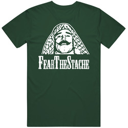 Fear The Stache Iron Sheik Retro Wrestling Cool Vintage Forest Green Classic Unisex T Shirt Fear The Stache Iron Sheik Retro Wrestling Cool Vintage Forest Green Classic Unisex T Shirt