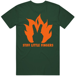 Stiff Little Fingers Punk Rock Retro Vintage Forest Green Classic Unisex T Shirt Stiff Little Fingers Punk Rock Retro Vintage Forest Green Classic Unisex T Shirt