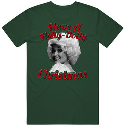 Have A Holly Dolly Christmas Dolly Parton Christmas Vintage Forest Green Classic Unisex T Shirt Have A Holly Dolly Christmas Dolly Parton Christmas Vintage Forest Green Classic Unisex T Shirt
