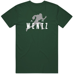 Air Carson Wentz Philadelphia Football Player Fan Parody Vintage Forest Green Classic Unisex T Shirt