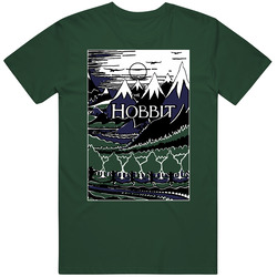 The Hobbit Novel Book Vintage Forest Green Classic Unisex T Shirt The Hobbit Novel Book Vintage Forest Green Classic Unisex T Shirt