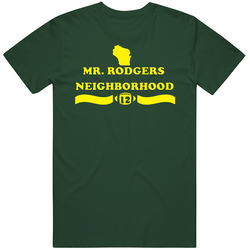 Mr Aaron Rodgers Neighborhood Green Bay Vintage Forest Green Classic Unisex T Shirt Mr Aaron Rodgers Neighborhood Green Bay Vintage Forest Green Classic Unisex T Shirt
