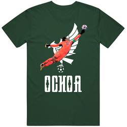 Guillermo Ochoa Mexico Vintage Forest Green Classic Unisex T Shirt Guillermo Ochoa Mexico Vintage Forest Green Classic Unisex T Shirt