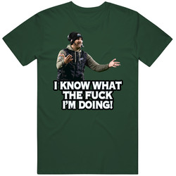 Nick Sirianni I Know What The Fck I'm Doing Vintage Forest Green Classic Unisex T Shirt Nick Sirianni I Know What The Fck I'm Doing Vintage Forest Green Classic Unisex T Shirt