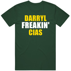 Darryl Cias Freakin Baseball Oakland Sports California Vintage Forest Green Classic Unisex T Shirt