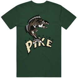 Minnesota Fighting Pike Arena Football League Team Fan Logo Vintage Forest Green Classic Unisex T Shirt