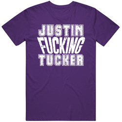 Fcking Justin Tucker Baltimore Football Team Favorite Player Fan Unisex Classic T Shirt