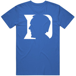 Coach Mike Krzyzewski Duke Silhouette Logo Mashup Basketball Fan Unisex Classic Cotton Size Large T Shirt Coach Mike Krzyzewski Duke Silhouette Logo Mashup Basketball Fan Unisex Classic Cotton Size Large T Shirt
