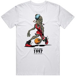 Michael Jordan The Flu Game The Illest Chicago Basketball Fan Unisex Classic Cotton Size Large T Shirt Michael Jordan The Flu Game The Illest Chicago Basketball Fan Unisex Classic Cotton Size Large T Shirt