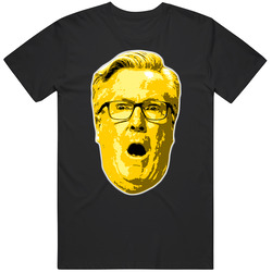 Fran Mccaffery Big Head Unisex Classic Cotton Size Large T Shirt Fran Mccaffery Big Head Unisex Classic Cotton Size Large T Shirt