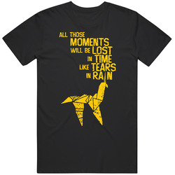 Blade Runner Unicorn Tears In The Rain Unisex Classic Cotton Size Large T Shirt Blade Runner Unicorn Tears In The Rain Unisex Classic Cotton Size Large T Shirt