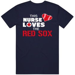 This Nurse Loves The Red Sox Baseball Unisex Classic Cotton Size Large T Shirt This Nurse Loves The Red Sox Baseball Unisex Classic Cotton Size Large T Shirt