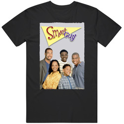 Smart Guy Cast 90s Tv Show Sitcom Mens Size Large Black T Shirt Smart Guy Cast 90s Tv Show Sitcom Mens Size Large Black T Shirt
