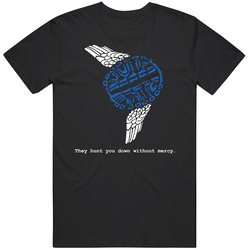 Mario Kart Funny Blue Shell Video Game Mens Size Large Black T Shirt