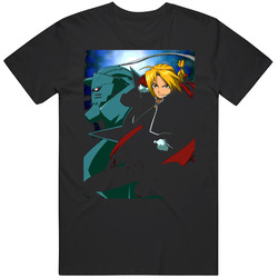 Full Metal Alchemist Anime Manga Mens Size Large Black T Shirt Full Metal Alchemist Anime Manga Mens Size Large Black T Shirt