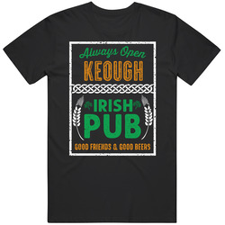 Keough Pub Bar Beer Irish Name St Patricks Day Mens Size Large Black T Shirt Keough Pub Bar Beer Irish Name St Patricks Day Mens Size Large Black T Shirt