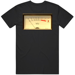 Vintage Analog Vu Meter Mens Size Large Black T Shirt Vintage Analog Vu Meter Mens Size Large Black T Shirt