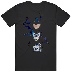 Batman Returns Movie Comic Book Mens Size Large Black T Shirt Batman Returns Movie Comic Book Mens Size Large Black T Shirt