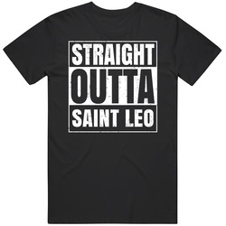 Saint Leo Fl University College Straight Outta Graduation Parody Fan Mens Size Large Black T Shirt Saint Leo Fl University College Straight Outta Graduation Parody Fan Mens Size Large Black T Shirt
